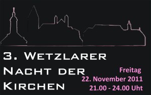 3. Wetzlarer Nacht der Kirchen