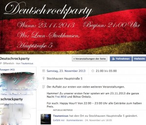 Veranstaltungswerbung über Facebook